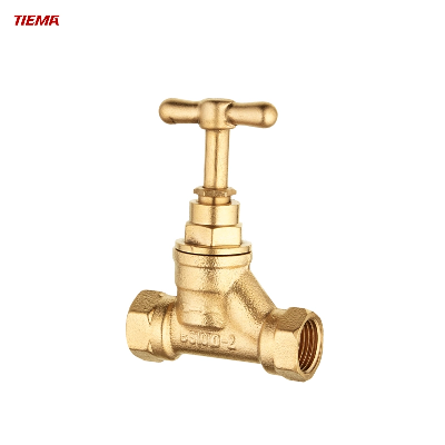 Tiema High Quality 3/4" Control Brass Stop Valve