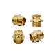  NPT Equal Adapter Male Straight Pipe Coupling Hex Connectors Plumbing Brass Nipple Forged Brass Fittings