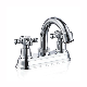 4 Inch Chrome Plated Brassg Lavatory Basin Faucet