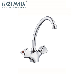 Hot Selling New Stylish Double Handle Wall Kitchen Faucet