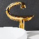 2023 New Single Handle Brass Gold Basin Faucet Op-2011g