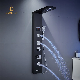  Digital Temperature Display Shower Panel Waterfall Rain Shower Faucet Set SPA Bathroom LED Shower Panel