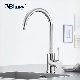 304 316 Stainless Steel Single Handle Satin Hot and Cold Mixer Water Kitchen Sink Faucet