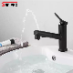 Sanipro 304 Stainless Steel Black 3 Mode Brushing Gargle Cold Hot Mixer Taps Pull out Wash Basin Faucet Bathroom Sink Water Tap