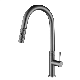  North American Design Styles Luxury Hot Sale High End Quality Single Lever Handle Pull Down Kitchen Sink Faucet