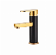 Modern Style Aluminium Bathroom Washbasin Tap Single Lever Brass Basin Mixer