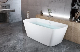  2020 New Cupc Solid Surface SPA Bathroom Acrylic Seamless Sanitary Ware Freestanding Bathtub