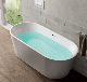 Woma Acrylic Hot Tub Freestanding Bathtub Soaking Foshan Manufacturer (Q163)