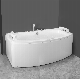  China Acrylic Bathtub Manufacture Freestanding Tubs with Shower Faucet