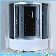 Bathroom Computer Controlled Multi-Functional Corner Jacuzzi Massage Steam Shower Room with CE Approval (LTS-8150)