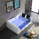  Bathroom Sanitary Ware Acrylic Massage Bathtub with Glass Window (Q411)