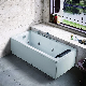 Hotaqi Bathroom Small House Rectangle Freestanding Acrylic Massage Bathtub