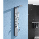  Hotaqi Good Quality Brushed 304 Ss Wall Mounted Shower Panel for Bathroom