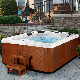 Pikes Freestanding 6 Person Balboa System Outdoor Hot Tub Swim SPA with TV