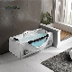  68 Inch 1 Person Acrylic Bathtubs Alcove Whirlpool Waterfall Massage Bath Tub