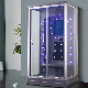 Gray Acrylic Transparent Glass Steam Shower Steam Room for Sale manufacturer