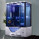  Modern Luxury Tempered Glass Comperized Hydromassage Steam Room Shower Cabin