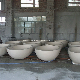 Natural Pedestal Limestone Granite/Marble Stone Bathtub for Select