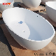  Kkr Modern Fashion Solid Surface Bathtub Marble Bathroom Freestanding Bath