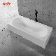  Unique Design Artificial Stone Comfortble Bathroom Freestanding Shower Baths