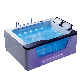  2 Person Whirlpool Acrylic Massage Bathtub Hotel Luxury Bath Freestanding Hydromassage