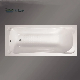 Greengoods Acrylic Special Size Simple Compact Bathtubs with Foshan Pillow