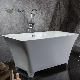CE Cupc Large Modern Style Mobile Acrylic Freestanding Bath Tubs with Legs