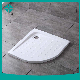  White Square Ceramic Shower Tray in Size 900X900X100mm