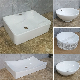 European Bathroom Washing Basin White Lavabo CE Handmade Ceramic Washbasin