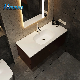 Hot Sales Simple Style Hotel Dirt-Resistant Solid Surface Bathroom Art Basin for Kitchen Bathroom Balcony