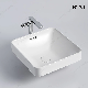  Conner Square Design Bathroom Basin European Standard Style Ceramic Wash Sink