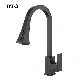  Bto Luxury Matte Black Kitchen Mixer Faucet with Pull Down Sprayer