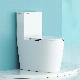  Splash Proof New Design Tornado Flushing System Porcelain Wc One Piece Toilet for Bathroom