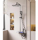  Chaozhou Piano Key Thermostatic Bathroom Digital Display Shower Mixer