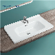 Bathroom Cabinet Basin Semi-Embedded Wash Basin Integrated Ceramic Single Basin