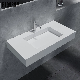 Solid Surface Bathroom Acrylic Wash Basin Stone Resin Trough Sinks