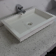  Standard/Customized Style Acrylic Solid Surface Bathroom Undermount Vanity Sink Match Countertop for Projects