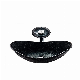  Nordic Tempered Glass Countertop Basin Household Hand Wash Basin Modern Minimalist Art Wash Basin Creative Black Starry Sky