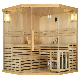 Modern Indoor Bathroom Solid Wooden Steam Cabinet Sauna Room Shower Sauna Factory