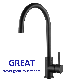  Great China Kitchen Faucet Manufacturing OEM Customized Gl229BL40 Matt Black Kitchen Faucet Wholesale Solid Brass Body Kitchen Mixer High-Quality Kitchen Faucet