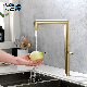 SS304 Stainless Steel Mixer Kitchen Water Tap 360 Degree Rotating Kitchen Faucet