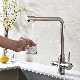 Stainless Steel Water Purifier Faucet Kitchen Tap Brushed Nickel 3 Way Kitchen Faucet