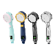  New Digital LED Display Shower Head 4 Modes Adjustable Round ABS Plastic Nozzle Water Saving Handheld Spray Shower Heads