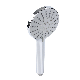  3 Spray Modes Round Hand Shower Bath Mixer Water Tap Hand Held Shower Head