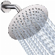 SUS 304 Bathroom Square Rainfall Shower Head with Adjustable Brass Swivel Ball Joint