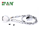 Ifanplus Wall Mounted Plating Sanitary Set Bathroom Shower Head Water Saving Shower Head Set manufacturer