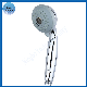 Chrome 3 Functions Liquid Silicone ABS Round Hand Shower with Water Flow Regulator