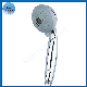 Chrome 3 Functions Liquid Silicone ABS Round Hand Shower with Water Flow Regulator manufacturer