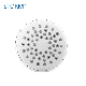 Chromed 1 Function High Quality Water Saving Plastic Bathroom Shower Head with Ball Adjustbal