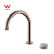 Watermark Modern Brass Rose Gold Marble Single Handle Basin Mixer Faucet